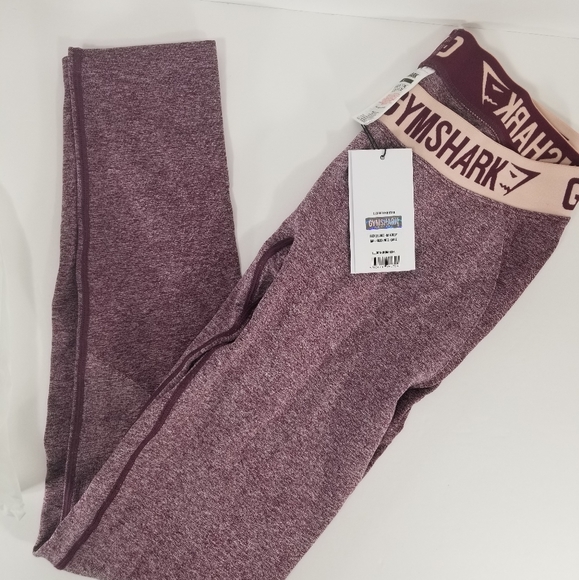Gymshark Pants - NWT Gymshark flex leggings marl/blush nude sz L